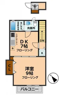 K s Elegan【2階】の間取り