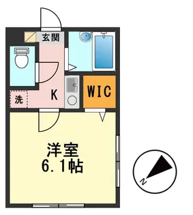 東京都江戸川区南小岩3【アパート】の間取り