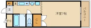 ウィンライフ【4階】の間取り