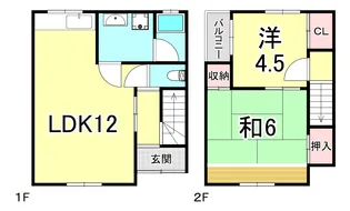兵庫県神戸市垂水区上高丸3【一戸建】の間取り