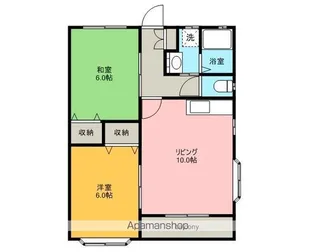 メゾン・ド・グレースPt.I・II【1階】の間取り