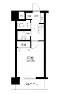 セントパレス錦糸町【5階】の間取り