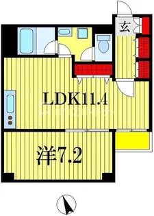 プリマヴェーラ問屋町【2階】の間取り