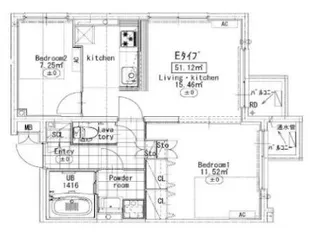 プライマル駒沢大学【3階】の間取り