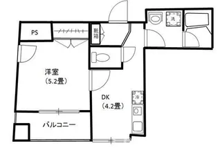 東京都杉並区高円寺南4【マンション】の間取り