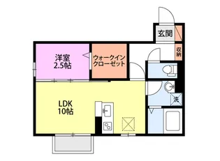 プライムステージ B棟【1階】の間取り