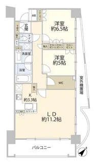 パーク コート恵比寿ヒルトップレジデンス【8階】の間取り