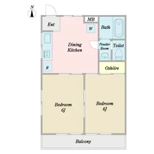 さくらガーデン【2階】の間取り