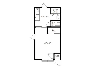 ルーブル14【2階】の間取り