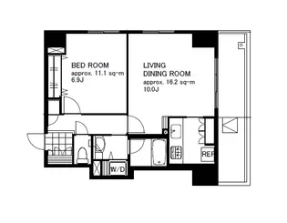 御殿山テラス【6階】の間取り