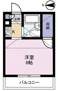 シティパレス石神井台II 2【2階】の間取り