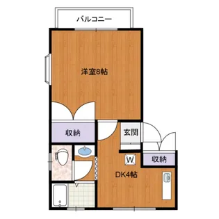 エルヴィーナ宮津台B棟【2階】の間取り