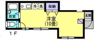 メゾンB・I市川【1階】の間取り