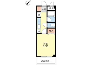 第2正松ビル【2階】の間取り