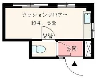 フジコート東中延【1階】の間取り