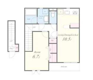 マグノリア【2階】の間取り