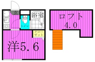 Well-being江北【2階】の間取り