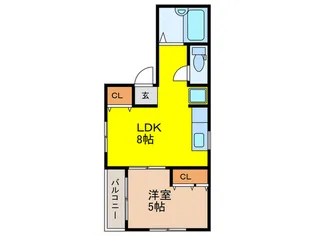 ケイズポイント【3階】の間取り