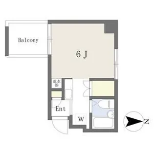 コーポジョイフル【5階】の間取り