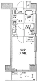 アイルカナーレ多摩川【3階】の間取り