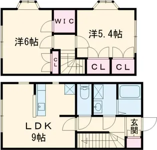 アヴァンセタウンD棟(上飯田)【1階】の間取り