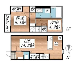 フェリスの間取り