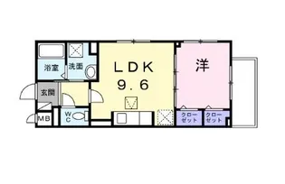 Casa南千住【1階】の間取り