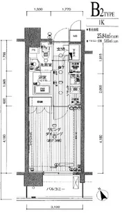 レックス海岸通りレジデンス【6階】の間取り
