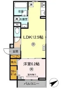 ユウ・エトワール【2階】の間取り