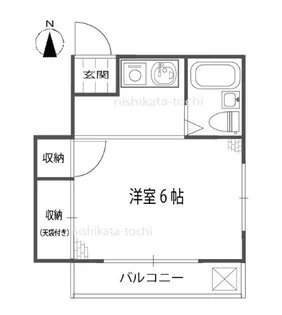 ヒュッテ水上【2階】の間取り