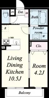 エマイユ鴻池【1階】の間取り