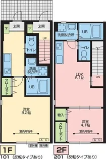 ElephantIII(エレファント)【1階】の間取り
