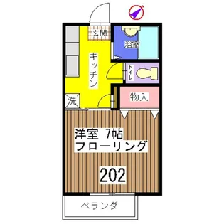 ハイム・ノア【2階】の間取り