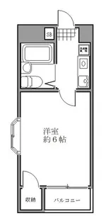 ヴィラフローレンス【1階】の間取り