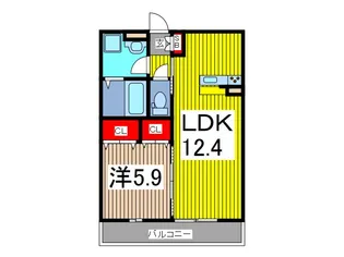 リブリ・riccoIII【2階】の間取り