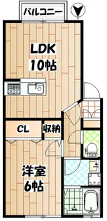 エスタシオン【2階】の間取り