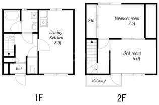 サンブリッジ6の間取り