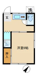 園田荘【2階】の間取り