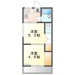 FULNE【2階】の間取り