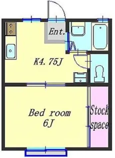 メゾンエミネンスA【1階】の間取り