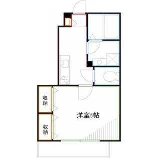 リブリ・武蔵小金井【1階】の間取り