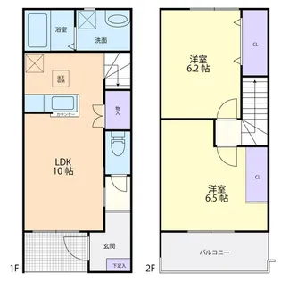 トランキル 鳴瀬の間取り