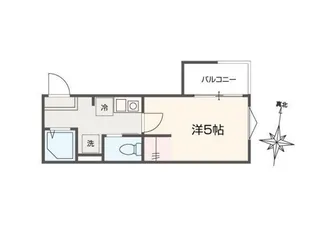 MELLAS京成小岩II【1階】の間取り