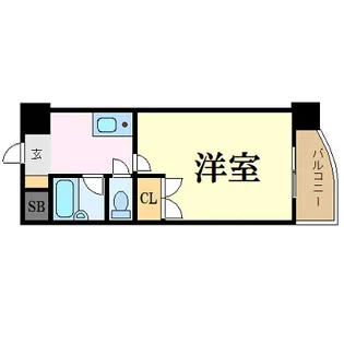 ナカシマビル【6階】の間取り