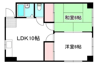 舟入山田ビル【2階】の間取り