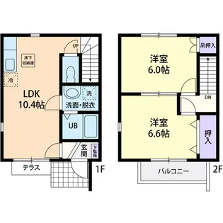 アリエッタの間取り