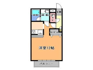 コンフォルトF【3階】の間取り
