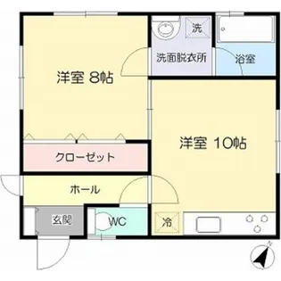 リーベ【1階】の間取り