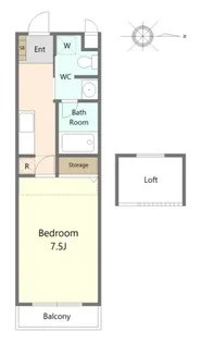ラ・メール洗足【3階】の間取り