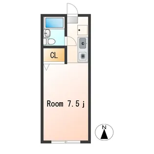 エントピアウチダ【2階】の間取り